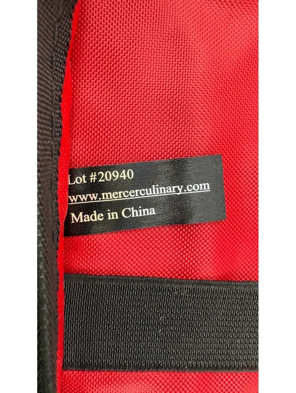 Mercer Culinary 21-Pocket Triple Zip Black Knife Carrying Case
